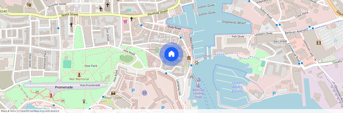 Castle Street, Barbican, Plymouth, PL1