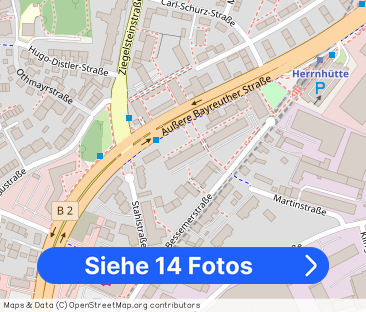 Mietwohnung in Nürnberg - Gemütliche 3 Zimmer mit 2 Loggien - Foto 1