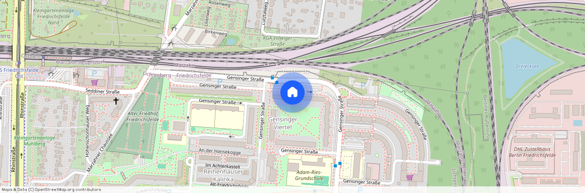 Gensinger Str. 78 - 10315 Berlin OT Friedrichsfelde