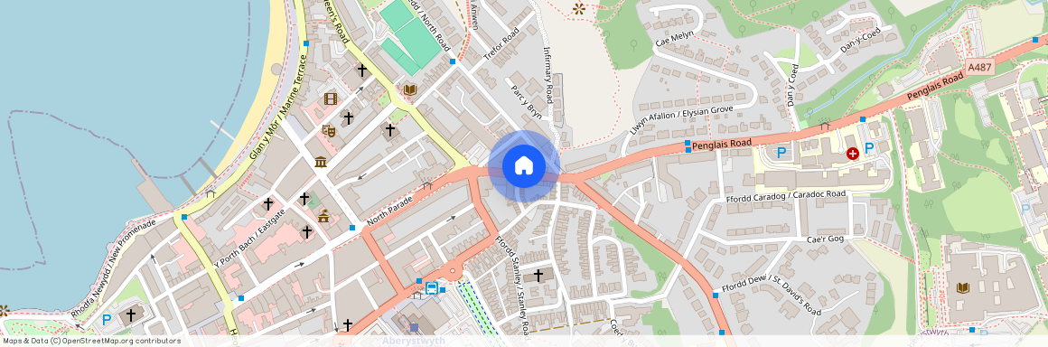 (Crown Building), Northgate Street, Aberystwyth