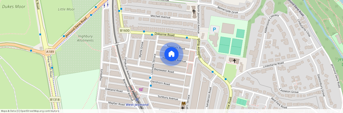 Hazelwood Avenue, Jesmond, NE2