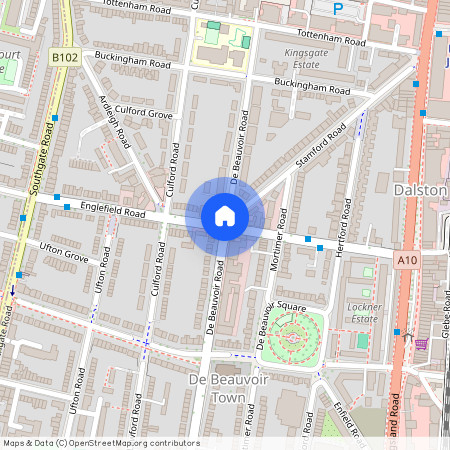 Englefield Road, De Beauvoir Town, N1