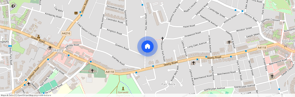 Parc Wern Road, Sketty