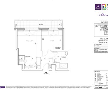 location Appartement T2 DE 44.5m² À ELANCOURT - Photo 5