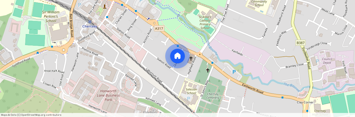 Queen Street, Chertsey, Surrey, KT16