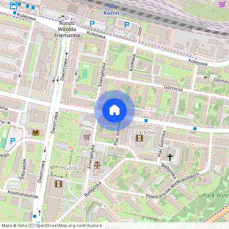 Aleje 1 Maja, Konin, wielkopolskie