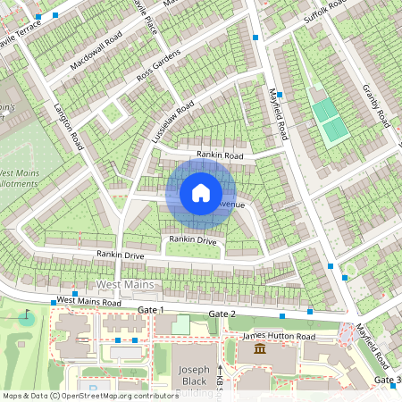 Rankin Avenue Blackford, EH9, Edinburgh