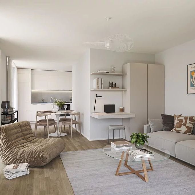 1 Zimmer, 36 m², 1. Stock - Foto 1