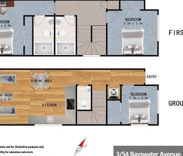 3 BR townhouse in Bayswater- Takapuna Grammar Zone - Photo 3