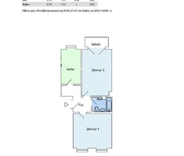 3-Zimmer, Zentral, Grün in Stellingen - Foto 1