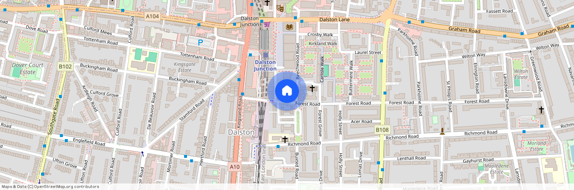 Beechwood Road, Dalston Square, E8, London