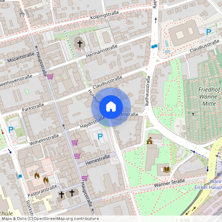 Haydnstraße 15, (Wanne), 44649 Herne