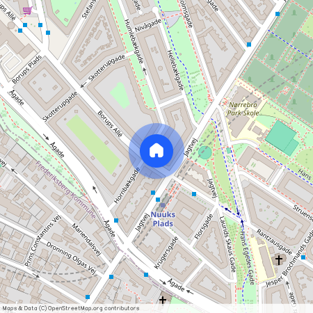 Borups Allé 4, 2. th., 2200 København N, 2200 København N