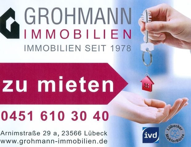 Erstbezug nach Komplettsanierung: Moderne 3-Zi.-DG-Wohnung in Lübeck-Schlutup, M ... - Foto 1