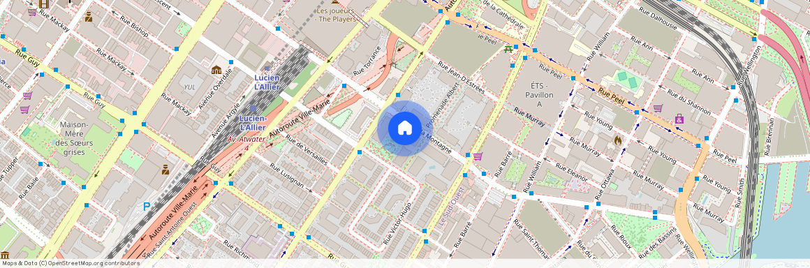 600 Rue de la Montagne, app. 701, Montréal (Ville-Marie), H3C4S4