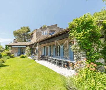Bonnieux - Superbe mas avec piscine chauffée - Photo 1