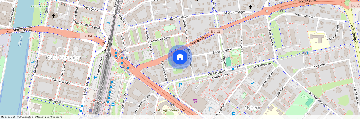 Enslövsvägen 12 C, Halmstad