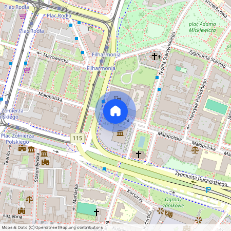 ul. Małopolska, Stare Miasto, Śródmieście, Szczecin, zachodniopomorskie