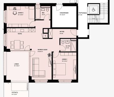 3.5 Zimmer, 89 m², EG - Foto 5