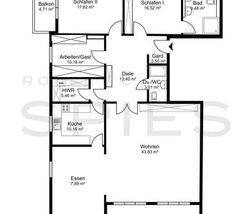 Hochwertig Wohnen in exklusiver Lage - in unmittelbare Nähe zum "Cl... - Photo 3