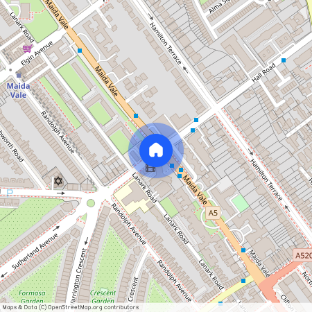 Stuart Tower, Little Venice, London, W9