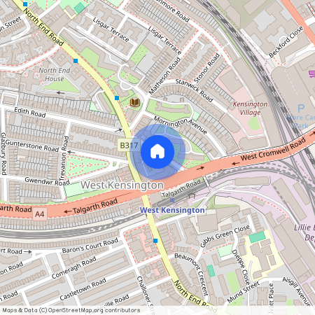 121, Edith Villas, London, W14 9AD