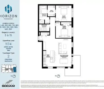 2 bedroom Condo at 1441 Gascon | 1441 Chemin Gascon, Terrebonne - Photo 1