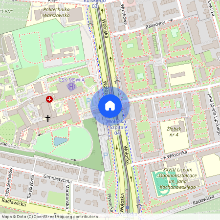 Warszawa, Mokotów, Wyględów, Wołoska