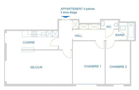 4 Zimmer, 73 m², 3. Stock - Photo 5