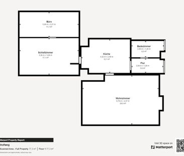 3 Zimmer, 77 m², 1. Stock - Foto 6