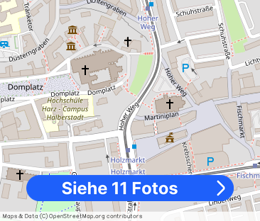 Traumhafte 3-Raum Wohnung in Stadtvilla mit EBK, Halberstadt - Foto 1