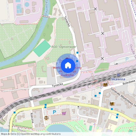 Tyniecka 11, Krakowski (pow.), Skawina (gm.), Skawina