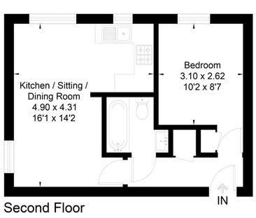 1 Bed Flat, Blackdown Close, N2 - Photo 3