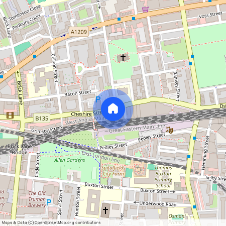 Cheshire Street, Spitalfields, E2