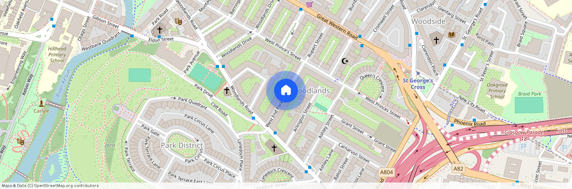 West End Park Street, Glasgow, G3
