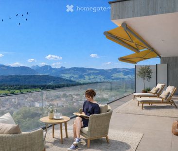 Moderne 3.5-Zimmer-Terrassenwohnung mit Panoramablick in Eschenbach SG - Photo 6