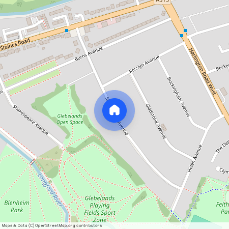 Shaftesbury Avenue, Feltham TW14