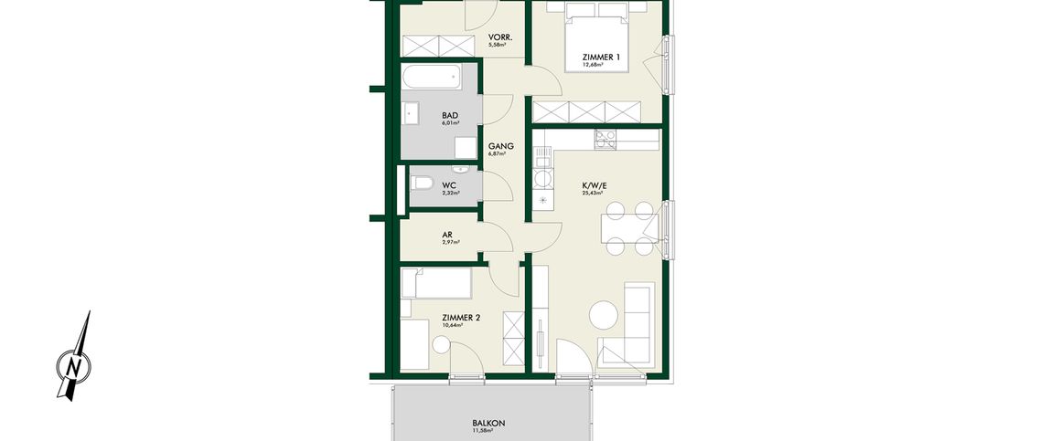 Kalsdorf Bau 3 - Photo 1