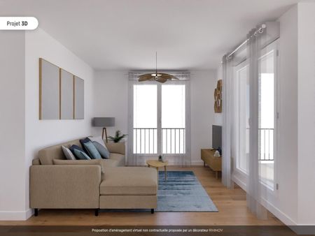 location Appartement T4 DE 81.2m² À BOBIGNY - Photo 3