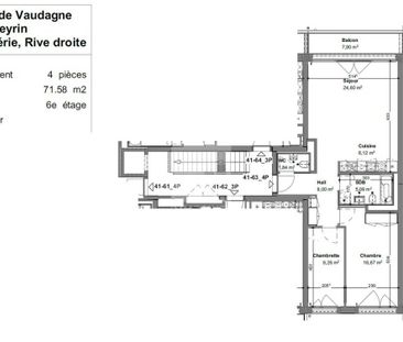 LOGEMENTS NEUFS - en surélévation - 4 pièces d'env. 71.5 m2 - Photo 1