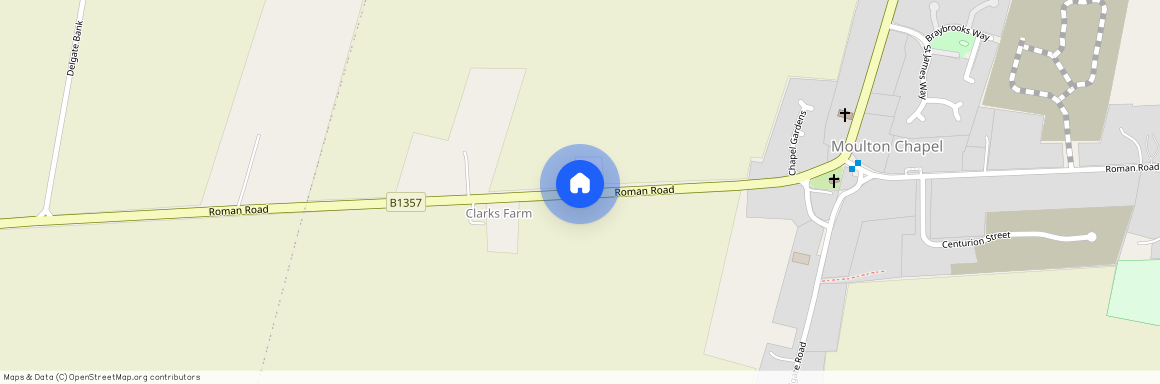 Roman Road, Moulton Chapel