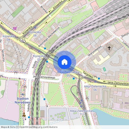 Warszawa Praga-Południe, Jana Zamoyskiego