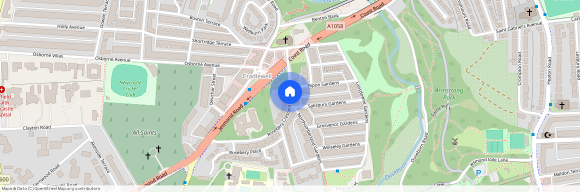 Rosebery Crescent, Newcastle upon Tyne NE2