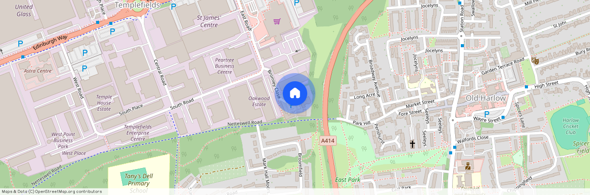 Bromley Close, East Road, Harlow, CM20 2GD