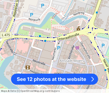 Hübsche 2-Zimmer-Dachgeschoss-Wohnung im Herzen von Asberg - Photo 1