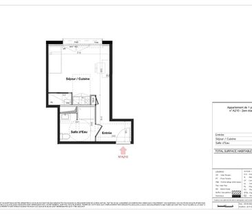 Location Appartement 1 pièce 26m² MERIGNAC 33700 - Photo 1