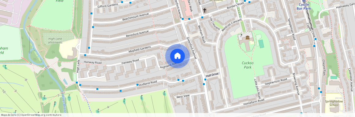 Highland Avenue, Hanwell, W7