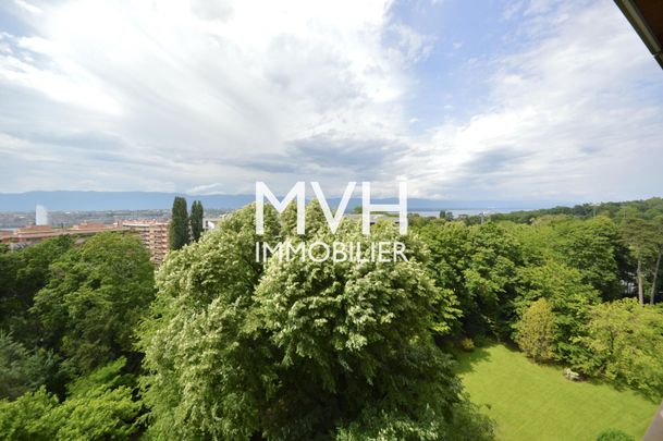 Renovated apartment 9th floor with view Jet d'eau and Montblanc - Photo 1