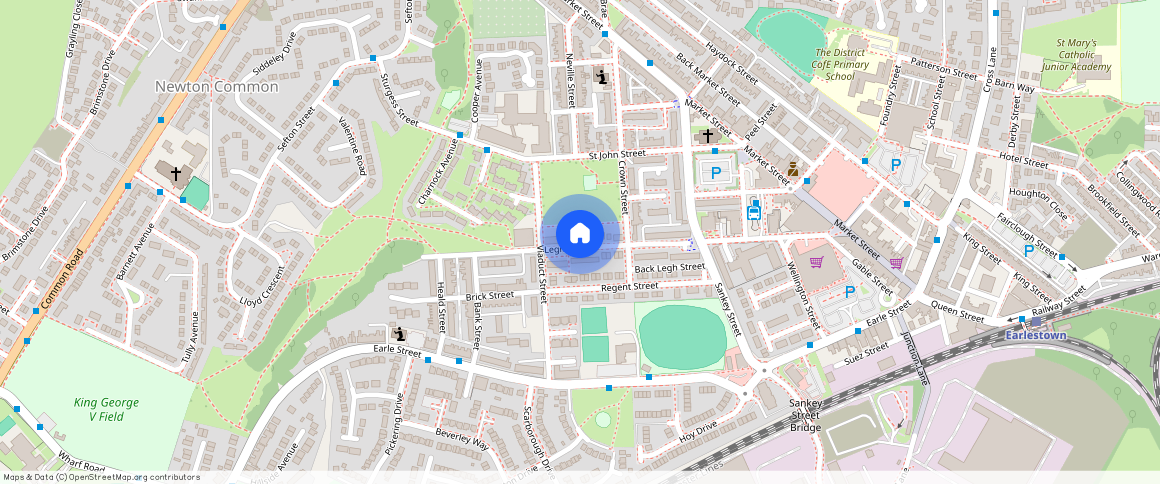 WA12 9NH, Newton-Le-Willows