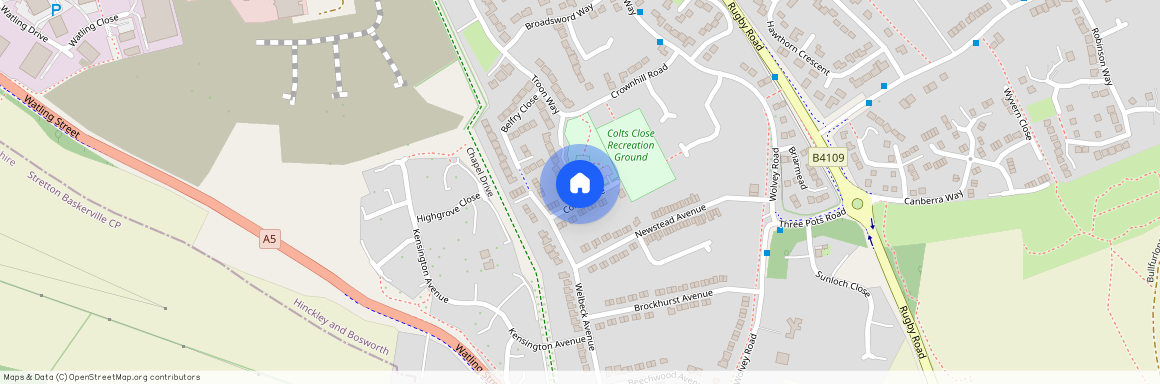 Colts Close, Burbage, LE10